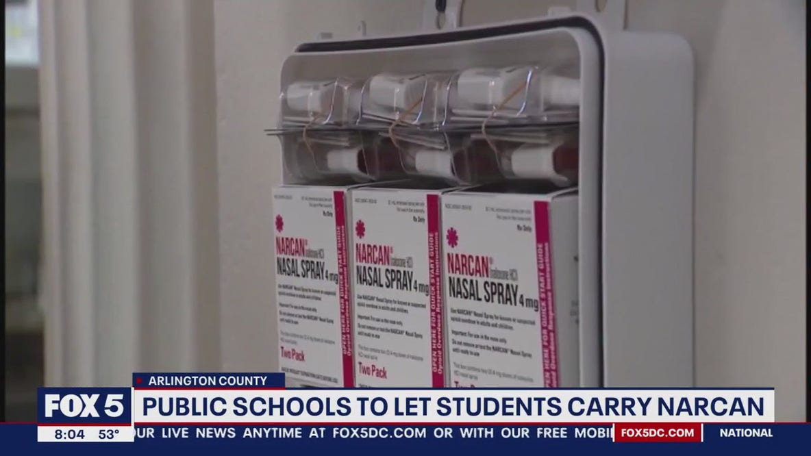 Arlington Public Schools to allow students to carry Narcan